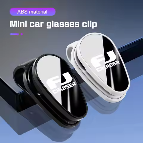 Car Interior Sun Visor Glasses Clip Sunglasses Storage FJ Cruiser For Toyota Crown Raize Prius CHR A