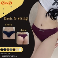 Sorex Sexy G-string Underwear GST 777 pack of 3 pcs & 6 pcs