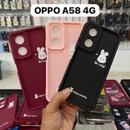 LUCKY OPPO A58 4G SILICONE CASE