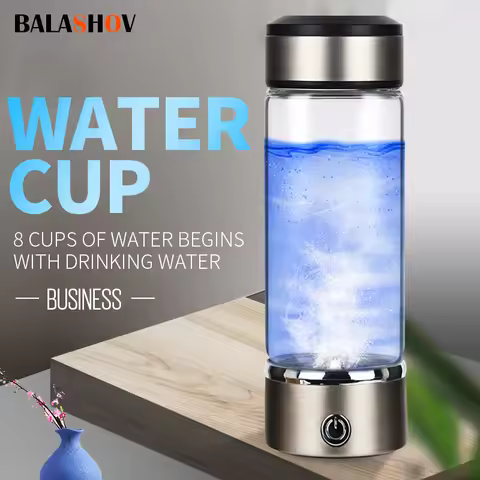 Premium Hydrogen Generator Water Cup Filter Ionizer Maker Hydrogen-Rich Water Portable Super Antioxi