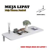 Large Wall-Mounted Folding Table 100x40 80x40 60x40 90x30 60x30 Folding Kitchen Dining Table Wall-Mo