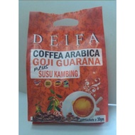 Coffee Kopi Arabica Guarana Goji Plus Susu Kambing