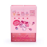 MY MELODY 日版 文具 桌上 筆筒 收納架 抽屜 儲物盒 櫃桶 汽水機 自動販賣機 美樂蒂