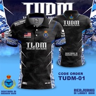 TLDM Royal Malaysian Navy Camo Polo Shirt Men