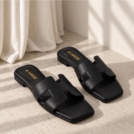 K - HADE Cynara Flat Sandals Modern DesignWanita Premium Material SandalELEGAN Slip OnWanita Premium