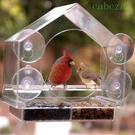 CABEZA Bird Feeder Outdoors Indoor Food Container Pet Supplies Parrot Myna Bird House