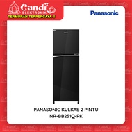 PANASONIC KULKAS 2 PINTU NR-BB251Q-PK / NRBB251QPK / NR BB251Q PK 246L