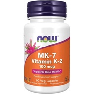 Now Foods MK-7 Vitamin K-2, 100 mcg - 60 Vcaps