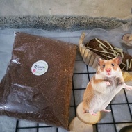 Sterile Choco bedding Cocopeat beeding | Premium natural hamster cage mat cocopeat reptile mat cocop