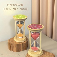 Hourglass Timer Small Hourglass Time Hourglass Hourglass Funnel Ornaments Handmade Wooden Shock-resi