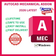 AutoCAD Mechanical Addon 2026 Latest (Windows)