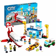 LEGO 60261 Central Airport Passenger Airplane Aviation City Series Assembly Block Model Childrens Pu