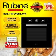 SYK RUBINE Built In Oven RBO-LAVA  RBO-CAVO Electric Oven Grill Kitchen Appliances Barang Elektrik Dapur