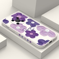 Purple Flowers Phone Case For Huawei Honor 400 Lite X9D X7D X9B X9A X9C X8 X8B X7B X6B Y8P Y7A Pro 4