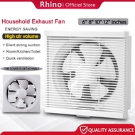 Exhaust Fan 6/8/10/12 inch Wall Type exzos fan Household Ventilation Fan bedroom living room toilet 