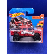 Hot Wheels RAM 1500 Red Short Card