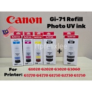 Canon Gi-71 GI71 NEW Compatible BOXSET Refill ink Bottle for Printer G2020 G1020 G3020 G3060 G1730 G