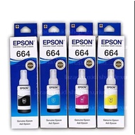 Genuine Epson T664 Printer Ink For L310/L360/L1300/L120/L121/L1300...
