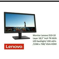 LED Monitor 19 inch D19 10 Official Warranty