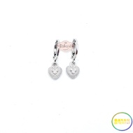 Anting Wanita Dewasa Anting Korean Style Anting Clip Motif Love Ukir 1206