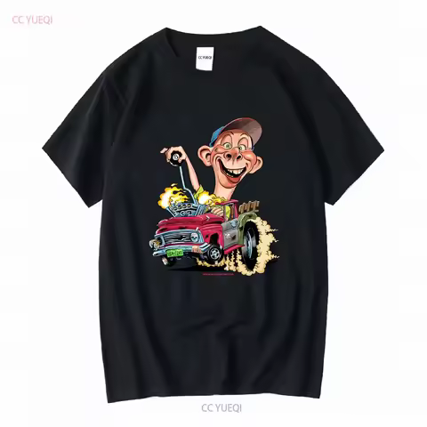 Jeff Dunham Bubba J Hot Rod Pick Up Truck T shirt Size S 5XL For Fan vintage Washed fashion Casual d