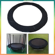 [Chiwanji1] Trampoline Spring Cover, Trampoline Edge Cover, No Holes for Pole, Thick Waterproof Universal Trampoline Replacement Pads (Black)