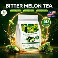 HALAL bitter melon tea bag teh herba boh uncang official store original cina halal sachet苦瓜茶降糖茶苦瓜降血糖