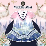 MYT x BLT SPECIAL : [BT458] : Middle Mist Mini Dress : With Deer Print