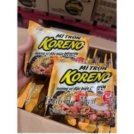 Combo of 10 packs of Koreno Mixed Noodles special flavor 73gr
