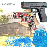 GLOCK-18 Gel Blaster Manual Blaster Gun for Outdoor Shooting Games Outdoor Shooting Game Gun Mini Pi