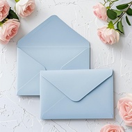 Color Envelopes Lightbiru A5 A6 A8A7 Wedding envelopes wedding invitations Aesthetic money Angpao en