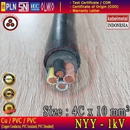 NYY METAL CABLE 4X10 MM2 4 X 10