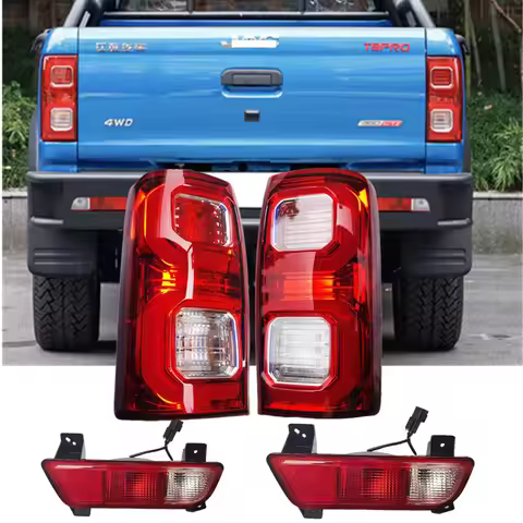 For JAC T8 Pickup Car Tail Light Rear Fog Lamp High Brake Light Headlight Assembly 4133200P306A 4133