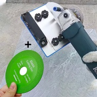 Ceramic Tile Edge Cutting Grinding Table Base - 45 Degree Tile Corner Cutting Edge Grip with Multi-P