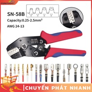 Siết Uốn Kìm Mini Dụng Cụ PH2.0/XH2.54/KF2510/JST Nhà Ga Dupont Kết Nối Thép Carbon Điện Crimper SN-