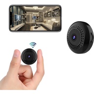 Mini spy camera WiFi wireless hidden camera with audio and video 1080P small portable nanny camera w