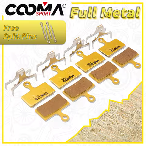 4 Pairs, Ultra Class Disc Brake Pads for Shimano G05A, G05Ti, G05S, G04Ti, G04S, G03A, G03S, G02S Pa