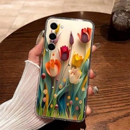 Creative 3D Art A16 Pattern A72 Suitable for Samsung S25ULTRA Transparent Phone Case S24 Soft Case T