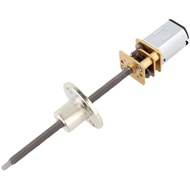 Động Cơ Giảm Tốc Micro 12-n20 M4 * 100 Trục Vít Kéo Dài Động Cơ Nhỏ 3v6v12v Tốc Độ Thấp