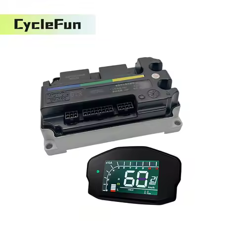 Votol EM-100 GTR Brushless Controller with DKD Display For QS120 2kw PMSM Wheel Motor Electric Motor