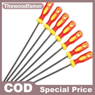 thewoodfamer Round High Carbon Steel Sharpening Chainsaw Saw Chain File Sharpener 4/4.8/5.5mm EN