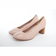 9031 Barani Nude Leather Heels / Fast Delivery / Designer Shoes / Premium Quality / Comfort / Padded Insoles