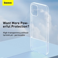 New 2020 Baseus Transparent Phone Case For iPhone 12 11 Pro Xs Max X Xr Coque Clear Soft TPU Back Cover For iPhone 12Pro Max Fundas Shell