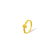 Top Cash Jewellery 916 Gold Clover Ring