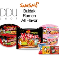 Samyang / Buldak Ramen Collection / Samyang, Buldak Ramen, Carbo, Hot Spicy Chicken noodle, stew, Ramen, Spaghetti, Cheese, Jjajang, Kimchi, Light, Extreme Spicy