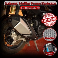 Allotmark Motorcycle ADV150 Protector Frame Holder Bracket Protector Crash Bar For Honda ADV 150 20