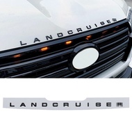 Cars For Toyota Land Cruiser 300 LC300 Engine Cover Decoration Land Cruiser Logo Modification Access
