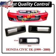[Local Ready Stock] Honda Civic SO3 SO4 EK EK4 EK9 1999-2000 Front Bumper Air Duct Vent Scoop (Fiber