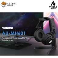 Maono AU-MH601 Professional DJ Studio Monitor Closed Back Headphones with 50mm Driver