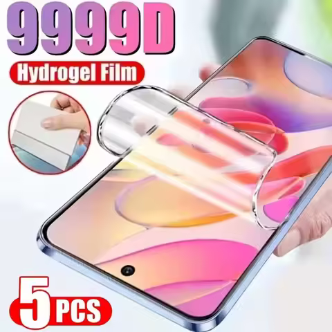 5-3Pcs Hydrogel Film for Redmi A1/A2+A3x A4 15C Xiaomi 11 Lite 5G 13 14 15 Ultra 12 Pro Note 9 11 Pr